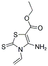 ETHYL 4-AMINO-2-THIOXO-3-VINYL-2,3-DIHYDRO-1,3-THIAZOLE-5-CARBOXYLATE Struktur