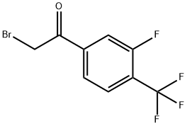 3-FLUORO-4-(TRIFLUOROMETHYL)PHENACYL BROMIDE price.