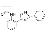 2,2-DIMETHYL-N-[2-(1-PHENYL-1H-PYRAZOL-4-YL)PHENYL]PROPANAMIDE Struktur