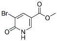 METHYL 5-BROMO-6-OXO-1,6-DIHYDRO-3-PYRIDINECARBOXYLATE Struktur