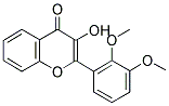 2-(2,3-DIMETHOXYPHENYL)-3-HYDROXYFLAVONE Struktur