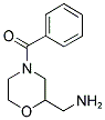 (2-AMINOMETHYL-MORPHOLIN-4-YL)-PHENYL-METHANONE Struktur