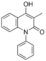 4-HYDROXY-3-METHYL-1-PHENYLQUINOLIN-2(1H)-ONE Struktur