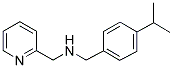 (4-ISOPROPYL-BENZYL)-PYRIDIN-2-YLMETHYL-AMINE Struktur