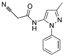 2-CYANO-N-(5-METHYL-2-PHENYL-2H-PYRAZOL-3-YL)-ACETAMIDE Struktur