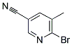 2-BROMO-5-CYANO-3-PICOLINE Struktur