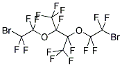 PERFLUORO-[2,3-BIS(2-BROMOETHOXY)BUTANE] Struktur