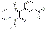 1-ETHOXY-3-(3-NITROPHENYL)QUINOXALIN-2(1H)-ONE 4-OXIDE Struktur