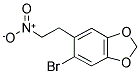 1-(6-BROMO-3,4-METHYLENEDIOXYPHENYL)-2-NITROETHANE Struktur