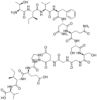 H-THR-ILE-VAL-PHE-ASN-GLN-SER-SER-GLY-GLY-ASP-PRO-GLU-ILE-VAL-OH