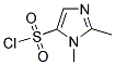 1,2-DIMETHYLIMIDAZOLE-5-SULFONYL CHLORIDE Struktur