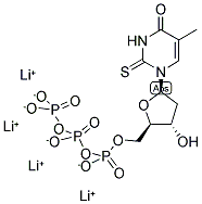 2-THIOTHYMIDINE-5'-TRIPHOSPHATE LITHIUM SALT Struktur