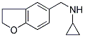 CYCLOPROPYL((2,3-DIHYDROBENZOFURAN-5-YL)METHYL)AMINE Struktur