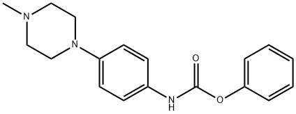 PHENYL N-[4-(4-METHYLPIPERAZINO)PHENYL]CARBAMATE Struktur