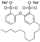 DODECYLDIPHENYL ETHER DISULFONIC ACID DISODIUM SALT Struktur