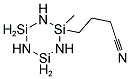 3-CYANOPROPYLMETHYLCYCLOSILAZANE Struktur