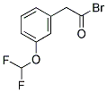 3-(DIFLUOROMETHOXY)PHENACYL BROMIDE Struktur