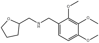 (TETRAHYDRO-FURAN-2-YLMETHYL)-(2,3,4-TRIMETHOXY-BENZYL)-AMINE Struktur