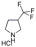 3-(TRIFLUOROMETHYL)PYRROLIDINE HYDROCHLORIDE Struktur