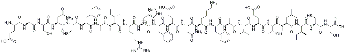 AMYLOID BRI PROTEIN (1-23) Struktur