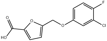 5-(3-CHLORO-4-FLUORO-PHENOXYMETHYL)-FURAN-2-CARBOXYLIC ACID price.