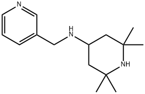 PYRIDIN-3-YLMETHYL-(2,2,6,6-TETRAMETHYL-PIPERIDIN-4-YL)-AMINE Struktur