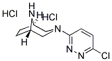 3,8-DIAZABICYCLO [3.2.1] OCTANE, 3-(6-CHLORO-3-PYRIDAZINYL)-DICHLORIDE Struktur