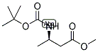 METHYL (R)-N-BOC-3-AMINOBUTYRATE Struktur