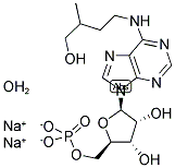 (+/-)-DIHYDROZEATIN RIBOSIDE 5'-MONOPHOSPHATE DISODIUM SALT MONOHYDRATE Struktur