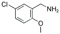 5-CHLORO-2-METHOXYBENZYLAMINE Struktur