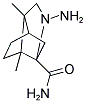 4-AMINO-6,7-DIMETHYL-4-AZATRICYCLO[4.3.0.0(3,7)]NONANE-3-CARBOXAMIDE Struktur