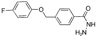 4-(4-FLUORO-PHENOXYMETHYL)-BENZOIC ACID HYDRAZIDE Struktur