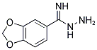 1,3-BENZODIOXOLE-5-CARBOXIMIDIC ACID, HYDRAZIDE Struktur