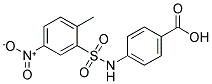 4-(2-METHYL-5-NITRO-BENZENESULFONYLAMINO)-BENZOIC ACID Struktur