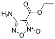 1,2,5-OXADIAZOLE-3-CARBOXYLIC ACID, 4-AMINO-, ETHYL ESTER, 2-OXIDE Struktur