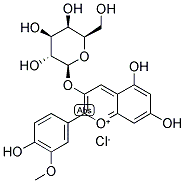 PEONIDIN 3-GALACTOSIDE Struktur