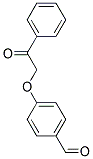 4-(2-OXO-2-PHENYLETHOXY)BENZALDEHYDE Struktur