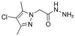 (4-CHLORO-3,5-DIMETHYL-PYRAZOL-1-YL)-ACETIC ACID HYDRAZIDE Struktur