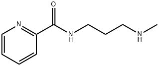 PYRIDINE-2-CARBOXYLIC ACID (3-METHYLAMINO-PROPYL)-AMIDE Struktur