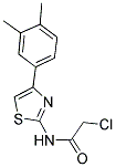 2-CHLORO-N-[4-(3,4-DIMETHYL-PHENYL)-THIAZOL-2-YL]-ACETAMIDE Struktur