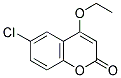 6-CHLORO-4-ETHOXYCOUMARIN Struktur