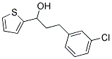 3-(3-CHLOROPHENYL)-1-(2-THIENYL)-1-PROPANOL Struktur