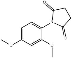 1-(2,4-DIMETHOXYPHENYL)DIHYDRO-1H-PYRROLE-2,5-DIONE Struktur