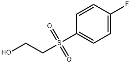 4-FLUOROPHENYLSULFONYLETHANOL Struktur