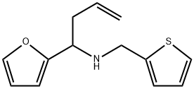 (1-FURAN-2-YL-BUT-3-ENYL)-THIOPHEN-2-YLMETHYL-AMINE Struktur