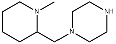 1-(1-METHYL-PIPERIDIN-2-YLMETHYL)-PIPERAZINE Struktur