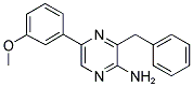 2-AMINO-3-BENZYL-5-(3'-METHOXYPHENYL)-PYRAZINE Struktur