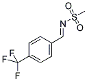 N-(4-TRIFLUOROMETHYL-BENZYLIDENE)-METHANESULFONAMIDE Struktur