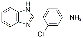 4-(1H-BENZIMIDAZOL-2-YL)-3-CHLOROANILINE Struktur