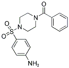 4-[(4-BENZOYLPIPERAZIN-1-YL)SULFONYL]ANILINE Struktur